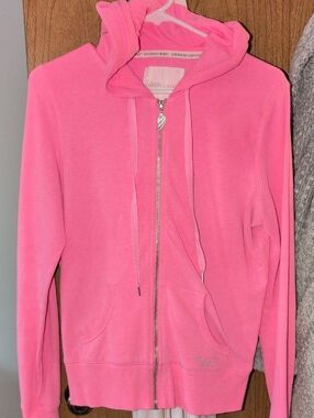 Victoria's Secret Supermodel Essentials Hoodie - Bright Pink